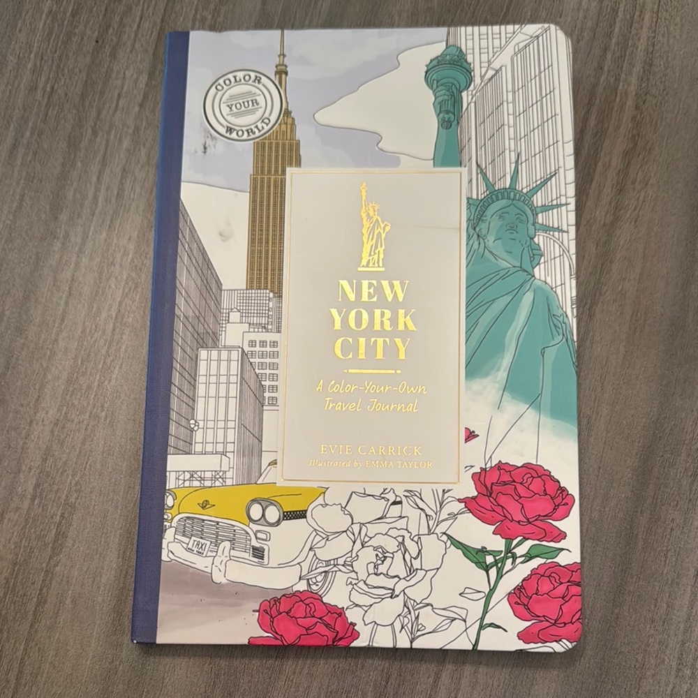 3 for $20–Never used-New York City Travel Journal with Colorful Cover